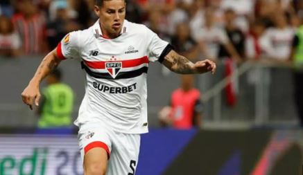 De saída do São Paulo? Zubeldía é sincero e responde sobre James Rodríguez diante da chance de rescisão