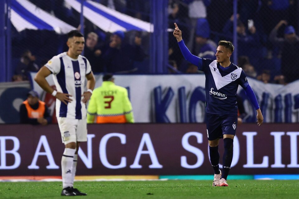 Vélez se impuso con autoridad a Talleres