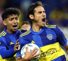 Boca Juniors goleó 3-0 a Banfield en el postergado de la fecha 7 y escala posiciones en la Liga