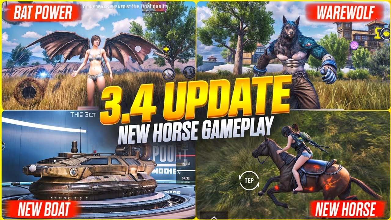 PUBG Mobile 3.4 update to release on September 11  Wolf and Vampire